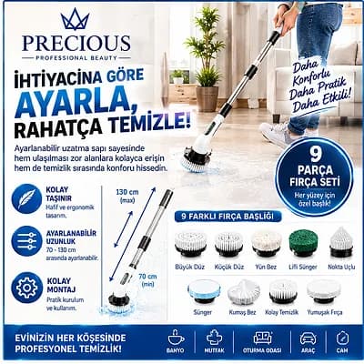 9IN1 Temizlik Fırçası