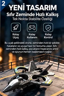 Uzaktan Kumandalı Taklacı Uçak - 1