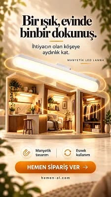 Manyetik LED Lamba